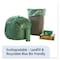 Stout 33 gal Trash Bags, 33 in x 40 in, Extra Heavy-Duty, 1.1 mil, Green G3340E11 - alternate 4